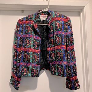 Vintage jacket with shoulder pads
